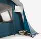 Туристическая Палатка с Тамбуром QUECHUA Arpenaz 6.3 F&B 6 Person Шестиместная Трехкомнатная Водонепроницаемая - изображение 4