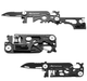 Мультитул JB Tacticals EDC 25в1 JB-18 Карта с Инструментами в Форме Винтовки - изображение 1