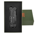 Мультитул Badger Outdoor Ash Blackwash 18 Інструментів Нейлонова Кобура Чорний BO-MT-ASH-SW - зображення 3