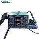 Паяльна станція 2 в 1 YIHUA 952D+ / термофен + паяльник / жало 900М / 4 насадки / 100 - 450°C / 700 Вт - зображення 5