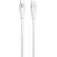 Кабель Proove Soft Silicone Type-C to Type-C 60W (1m) white - изображение 1