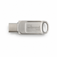Флеш-накопитель Wibrand USB 3.2 Gen1 Bee 64GB USB Type-A/USB Type-C Silver - изображение 1
