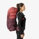 Жіночий Туристичний Рюкзак SIMOND MT100 Easyfit 50л 58 х 26 х 25 см Червоний - зображення 4