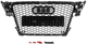 Передняя решетка радиатора RS-style V-2 черная с хромом для Audi A4 B8 2007-2015 гг - изображение 4