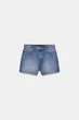 Шорти z1975 mom fit із високою посадкою Zara 4083/036 L/40 Сині (0408303640740) - зображення 7