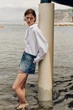 Шорти z1975 mom fit з необробленим краєм Zara 4083/039 M/38 Сині (0408303940738) - зображення 6