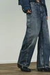 Джинси trf baggy barrel із середньою посадкою Zara 8727/240 3XL/46 Сині (0872724040746) - изображение 4