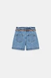 Шорти baggy з ременем Zara 8228/037 XL/42 Сині (0822803742742) - изображение 7