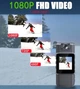 Нагрудная мини камера JOZUZE Full HD 1080p с сенсорным экраном поворотным объективом датчиком движения и ночной ИК подсветкой 128 ГБ - изображение 3