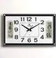 Часы настенные POWER Clock Bawang с календарем и влажностью, 60х39см - изображение 3