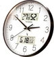 Часы настенные радиоуправляемые Timess, вечный календарь, температура/влажность, 35 см - изображение 2
