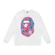 Світшот BAPE повсякденний з принтом демісезонний Білий M (BAPE020) - зображення 1