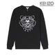 Світшот KENZO повсякденний з принтом демісезонний Чорний M (SVKZ013) - зображення 1