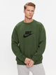 Мужской свитшот на флисе Nike Размер XL Хаки (MST0001855) - изображение 1