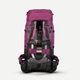 Женский Туристический Рюкзак для Трекинга FORCLAZ MT900 (60л + 10л) 71 x 45 x 37см Бордовый - изображение 4