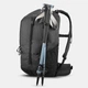 Женский Туристический Рюкзак QUECHUA MH100 20л 48 х 23 х 17,5 см Черный Совместимые с Питьевой Системой - изображение 3