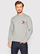 Мужской свитшот Tommy Hilfiger Размер L Серый (MHBF0001414) - изображение 1
