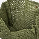 Сумка жіноча в'язана велика Gianni Chiarini BS-11955/COMM-STR-CRCH-11730 Зелена (800070354436) - зображення 4