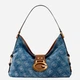 Torebka hobo damska duża Guess HWDB9308180-DLP Niebieska (800070360367) - obraz 1