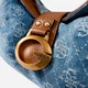 Torebka hobo damska duża Guess HWDB9308180-DLP Niebieska (800070360367) - obraz 6