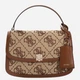 Сумка крос-боді через плече жіноча середня Guess HWJG9755210-LTL Коричнева (800070360374) - зображення 1