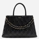 Сумка крос-боді через плече жіноча зі штучної шкіри середня Guess HWQG9733060-BLA Чорна (800070360380) - зображення 1