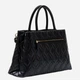 Сумка крос-боді через плече жіноча зі штучної шкіри середня Guess HWQG9733060-BLA Чорна (800070360380) - зображення 4