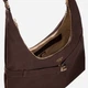 Сумка хобо жіноча тканинна велика Guess HWSG9754010-ESP Коричнева (800070360383) - зображення 5