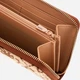 Portfel damski na karty Guess SWJG9755146-LTL Brązowy (800070360407) - obraz 3