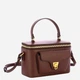 Torebka crossbody damska skórzana Coccinelle E5TFK550101-R49 Ciemnobrązowa (800070363457) - obraz 3