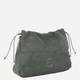 Torebka hobo damska zamszowa Coccinelle E1V9G130301-Y18 Szara (800070363545) - obraz 3