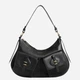 Torebka hobo damska skórzana Coccinelle E1VGK120101-001 Czarna (800070363563) - obraz 1