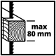 Стрічкова пила Einhell TC-SB 200/1, 250W, 1400об/хв, 900м/хв, стіл 305x305мм, виліт 200мм (4308009) EINHELL 4308009 1067485 - зображення 9
