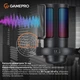 Микрофон проводной GamePro UGM145B конденсаторный 1.8 м USB-C RGB 20000 Гц с пантографом Black - изображение 9