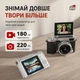 Цифрова камера Onvyx M9 48 МП Full HD 1080P з поворотним екраном на 180° 2,4 IPS 16× зум Type-C Чорна - зображення 5