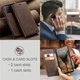 Чехол-книжка CaseMe из нубука для Xiaomi Poco X6 Pro 5G Тёмно-коричневый - изображение 5