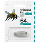 Флеш-накопичувач Wibrand USB 3.2 Gen1 Bee 64GB USB Type-A/USB Type-C Silver - изображение 5