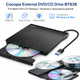 Внешний DVD-RW дисковод USB 3.0 + Type-C для ноутбука и ПК | CD/DVD привод, запись и чтение, Plug&Play - изображение 3