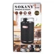 Кавомолка електрична Sokany 150 Вт Чорна Lugi SK-3027B - зображення 10