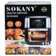 Аерофритюрниця Sokany на 12 л, 1800Вт SKZG8029 - изображение 7