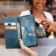 Чехол-книжка CaseMe из нубука для Samsung S23 Бирюзовый - изображение 7
