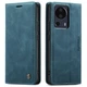 Чехол-книжка CaseMe из нубука для Xiaomi Mi 13 Lite Бирюзовый - изображение 5