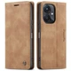Чехол-книжка CaseMe из нубука для Xiaomi Poco C65 Светло-коричневый - изображение 5