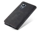 Чехол-книжка CaseMe из нубука для Xiaomi 12/12x Чёрный - изображение 5