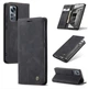 Чехол-книжка CaseMe из нубука для Xiaomi 12/12x Чёрный - изображение 7
