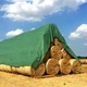 Тент Agreen 90г/м² 4х6м посилений з люверсами тарпаулін темно-зелений A100428 - изображение 3