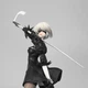 Аніме-фігурка 2B, Nier: Automata / Yorha No.2 Type B, колекційна статуетка з мечем, 18 см - зображення 4