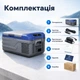 Портативний холодильник 15л Gearo автохолодильник компресорний пластиковий 12/24В 220В (NL15) - зображення 2