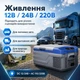 Портативний холодильник 15л Gearo автохолодильник компресорний пластиковий 12/24В 220В (NL15) - зображення 7