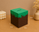 Копілка Minecraft у вигляді блоку землі, декоративна скарбничка для монет - изображение 3